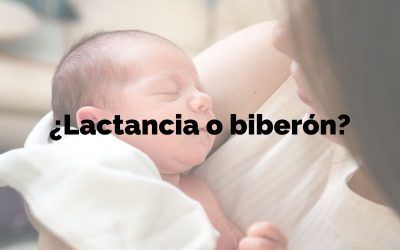 ¿Qué es mejor para nuestro bebé: lactancia o biberón?