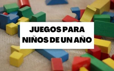 Juegos y juguetes para estimular a un bebé de un año